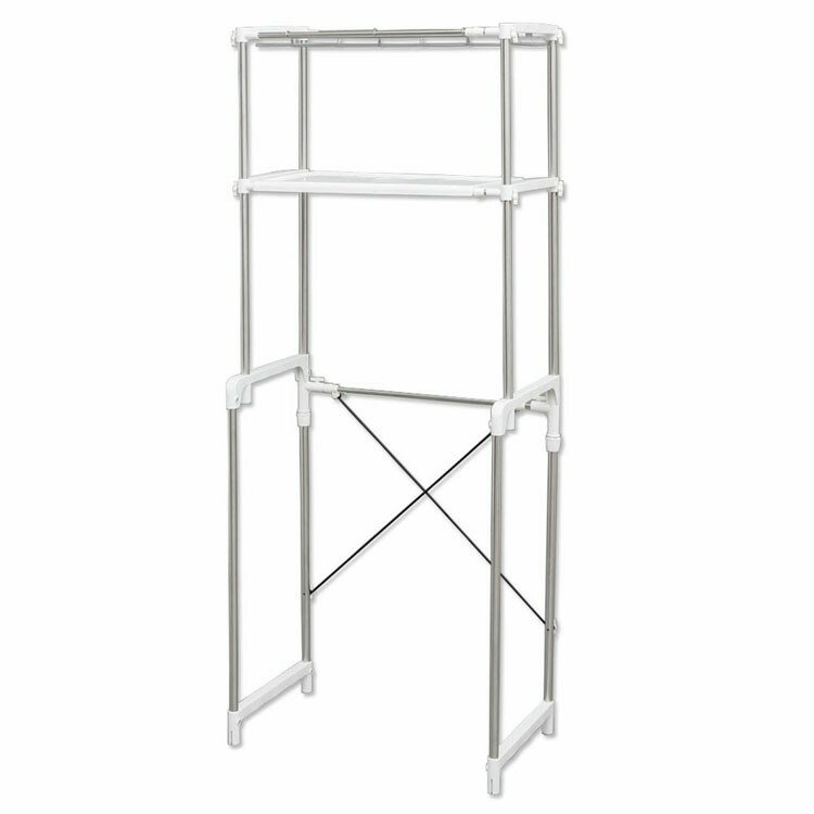 ステンレスランドリーラック LR-16S送料無料 ラック ランドリーラック 収納 洗濯機ラック 洗面所 脱衣所 収納 おしゃれ アイリスオーヤマ