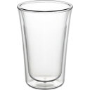 【26%OFF】家庭用品 キッチン用品 食器 カトラリー われないダブルウォールグラススリム 300ml 46998われない グラス コップ コーヒー お茶 食...