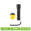 懐中電灯 ランタン 防災用品 大光量アルミライト1500LM DOP-EP1100懐中電灯 ランタン 防災用品 アルミライト 防災 明るい 1500lm 灯器 アウトドア キャンプ 災害 緊急時 エルパ ELPA 朝日電器株式会社