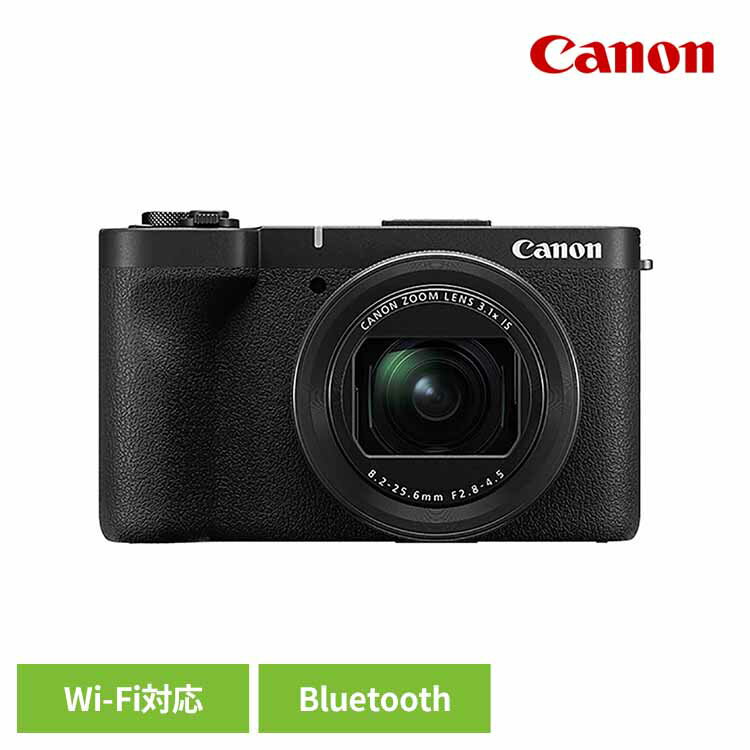 コンパクトカメラ PowerShot V1 ブラック PSV1canon キヤノン デジタルカメラ デジカメ コンパクト PowerShot wifi対応 Bluetooth Canon