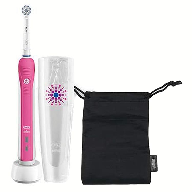 ブラウン オーラルB 電動歯ブラシ プロ 2000電動 歯ブラシ 本体 回転 ケース付き 電動ハブラシ 歯磨き はみがき 充電式 回転式 オーラルケア 歯石除去...