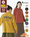 【40%OFF】 【ブランド直営】 ロゴ プリント ロンT レディース Tシャツ 春 夏 秋 シンプル カジュアル ゆったり バックブリント 柔らかい 綿 体型カバー ママ 主婦 KRIFF MAYER LADYSクリフメイヤーレディース【2024FW】