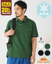 【20%OFF】 【ブランド直営】冷感 リンクス カノコ ハッピー ポロ(メンズ ユニセックス 半袖 ポロシャツ 接触冷感 涼しい 袖リブ 刺繍 鹿の子 ワンポ...