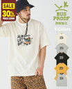 【30%OFF】【ブランド直営】 BUG PROOF プリントT 車(メンズ ユニセックス 半袖 Tシャツ 防蚊 虫除け クルーネック キャンプ ミニサーマル ...
