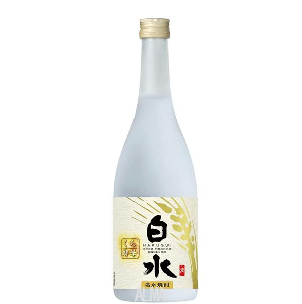 白水 麦 蔵酵母 25度 720ml