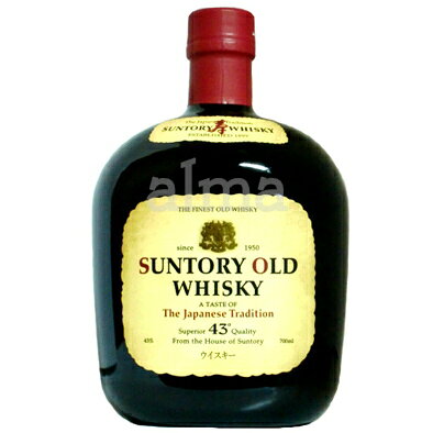 サントリー オールド 43度 700ml ジャパニーズブレンデッドウィスキー サントリー オールド 43度 700ml ジャパニーズブレンデッドウィスキー