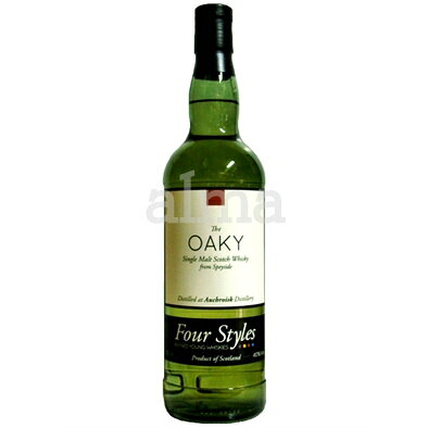 リカーズ アルマのフォースタイルズ ザ オーキー オスロスク 2012 40度 700ml｜アングル2