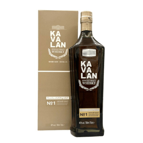 カバラン ディスティラリーシングルモルト No.1 40度 700ml 台湾 KAVALAN