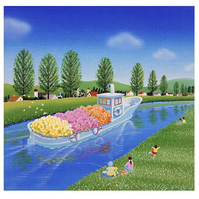 新版 壁掛けアート アートパネル 風景画 イラストレーター 高橋宣孝 たかはしのぶたか イラスト 絵画 風景画イラスト 川 船 舟 釣り 花 木々 自転車 家族 河原 青空 希少 大人気 Oweauction Com 新版 壁掛けアート アートパネル 風景画 イラストレーター 高橋宣孝 たかはしのぶたか イラスト 絵画 風景画イラスト 川 船 舟 釣り 花 木々 自転車 家族 河原 青空 希少 大人気 Oweauction Com