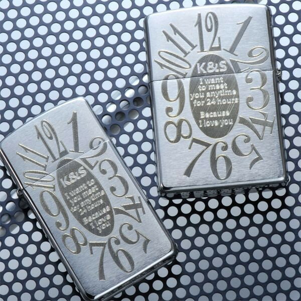 【ZIPPO　ライター】【ZIPPO　名入れ