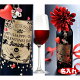 バレンタイン プレゼント 男性 彼氏 旦那 ワイン 赤 バレンタイン　天使　エンジェル　ハートデザイン　フルボトルギフト 20代　30代　40代