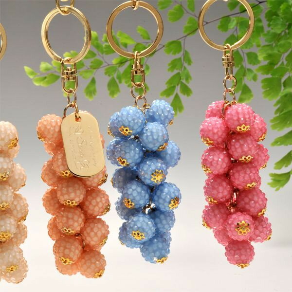 【名入れ専門】【名入れ プレゼント】 プレートキーホルダー パステルアクリルパーツチャームセット