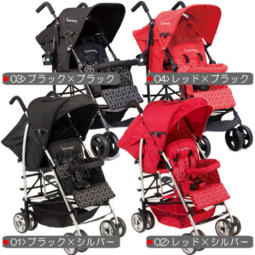 DUOシティHOP日本育児 nihon ikuji2人乗りベビーカー/二人乗りベビーカー/双子 kinder wagon