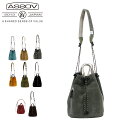 アッソブ assov as2ov 091754 ショルダーバッグ 巾着 巾着バッグ ショルダー ポーチ ポシェット メンズ レディース ブランド 防水 本革 革 牛革 高校入学祝い 母の日バッグ 母の日 バッグ(4)