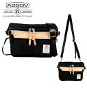 SALE 30%OFF アッソブ assov as2ov 152314 ショルダーバッグ ショルダー 斜めがけ 大人 メンズ レディース ミニショルダー ブランド ナイロン 本革 革 牛革 HIGHDENSITY MINI SHOULDER