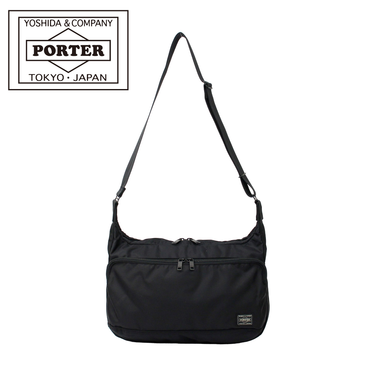 Rakuten - ポーター フラッシュ ショルダーバッグ 689-05938 PORTER 吉田かばん FLASH 通勤バッグ メンズ ブラック 黒 ナイロン 撥水 ブランド A4 斜め掛け ビジネス 父の日 プレゼント 2026