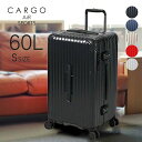 楽天MORITA＆Co. ONLINE STOREスーツケース TRIO トリオ CARGO AiR SPORTS カーゴエアースポーツ CAT68SSR 中型 60L フレームタイプ 4-5日程度 2年保証 母の日