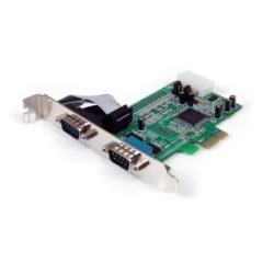 StarTech.com シリアル増設カード/PCIe - 2x RS232C/16550 UART/921.6kbps(PEX2S553) 目安在庫=○