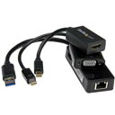 StarTech.com アダプターキット/Surface Pro/mDP-HDM/VGA & USB-A LANアダプタ(MSTP3MDPUGBK) 目安在庫...