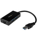 StarTech.com LANA_v^[/USB 3.0/1x RJ45/10/100/1000 Mbps/2x USB-A(USB31000S2H) ڈ݌=