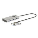 StarTech.com USBマルチハブ/USB-C+A/2画面/4K30Hz+1080p 60Hz HDMI/3x USB(167B-USBC-MULTIP...