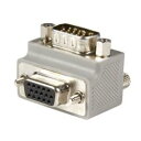 StarTech.com ディスプレイアダプター/VGA - VGA L型270度/オス・メス/ブラック(GC1515MFRA2) 目安在庫=△【6月末までポイント10倍】