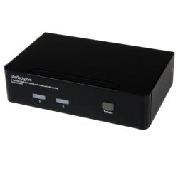 StarTech.com KVMスイッチ/2ポート/1画面/HDMI/1900x1200/USB 2.0 ハブ/AUX(SV231HDMIUA) 目安在庫=△