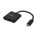 StarTech.com ディスプレイアダプター/USB-C - DP/4K60Hz/60W PD/ブラック(CDP2DPUCP) 目安在庫=△