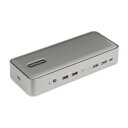 StarTech.com ドック/USB-C/2画面/KVM機能/4K60Hz DP/90W PD/5x USB/LAN(129N-USBC-KVM-DOCK)...
