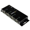 StarTech.com シリアルハブ/USB-A - 4x RS232C/産業用メタル筐体/DINクリップ(ICUSB2324I) 目安在庫=○(2)