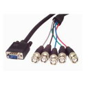 StarTech.com VGAケーブル/VGA - RGBHV変換/1.8m/VGA - 5x BNC/オス・オス(VGABNC5) 目安在庫=△
