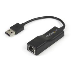 StarTech.com LANアダプター/USB 2.0/1x RJ45/10Mbps/100Mbps/ブラック(USB2100) 目安在庫=○