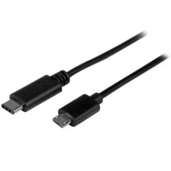 StarTech.com USB-C - マイクロB 変換ケーブル 0.5m オス/オス USB 2.0準拠(USB2CUB50CM) 目安在庫=○
