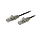 StarTech.com カテゴリ6(CAT6)LANケーブル/1m/ブラック/極細 ツメ折れ防止(N6PAT100CMBKS) 目安在庫=○[メール便対象商品...
