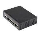 StarTech.com イーサネットスイッチ/産業用/アンマネージド/30W PoE+/8x RJ45(IESC1G80UP) 目安在庫=△【6月末までポイント10倍】