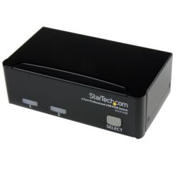 StarTech.com KVMスイッチ/2ポート/1画面/VGA/1920x1440/USBハブ/ケーブル付(SV231USB) 目安在庫=△