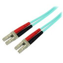StarTech.com 光ファイバーケーブル/10m/OM3準拠/50/125/LC-LC/LSZH/AQ(A50FBLCLC10) 目安在庫=○