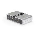 StarTech.com I[fBIA_v^[/USB-A/SPDIF + 2ɁE3Ƀ~j/7.1chΉ(ICUSBAUDIO7D) ڈ݌=