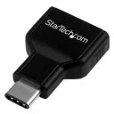 StarTech.com USB変換アダプター/A-C/USB 3.0/5Gbps/メス・オス/ブラック(USB31CAADG) 目安在庫=○[メール便対象商品...