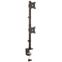 StarTech.com モニターアーム/上下2画面/13-27インチ/多関節なし/スチール構造(ARMDUALV) 目安在庫=○【6月末までポイント10倍】