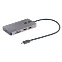 StarTechDcom USB}`nu/USB-C/2/HDMI/100W/2xUSB/GbE/SD/cbl(120B-USBC-MULTIPORT) ڈ݌=