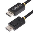 StarTech.com DisplayPort 2.1ケーブル/1.8m/8K60Hz/VESA認証/ブラック(DP21-6F-DP40-CABLE) 目安在...