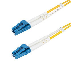 StarTech．com 光ファイバー ケーブル/50m/OS2準拠/9/125/LC-LC/LSZH/YL(SMDOS2LCLC50M) 目安在庫=△