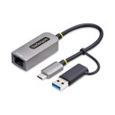 StarTech.com LANアダプター/USB-C&A/1x RJ45/10/100Mbpsおよび1/2.5Gbps(U2GA-USB-C-ETHERNET) 目安在庫=△