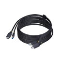 StarTech.com KVMケーブル/3m/HDMI & USB 3.0 Type-A-B/4K60Hz/コンボケーブル(HU12210-KVM-CABLE) 目安在庫=○【6月末までポイント10倍】