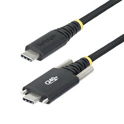 StarTech．com USBケーブル/C-C/3m/パネルマウント/USB 2.0/240W 5A PD(S2CEPR3M-USBSL-CABLE) 目安在庫=○