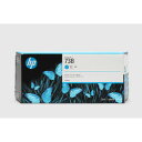 日本HP HP738インクカートリッジ シアン300ml(676M6A) 目安在庫=△【6月末までポイント10倍】