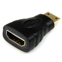 StarTech.com fBXvCA_v^[/Mini HDMI - HDMI 1.4/IXEX/BK(HDACFM) ڈ݌=