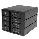 StarTech.com HDDモバイルラック/3x 5インチベイ対応/4x 3.5インチ HDD用/アルミ(HSB4SATSASBA) 目安在庫=△【6月末までポイント10倍】
