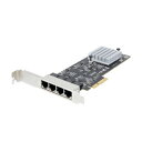 StarTech.com LANカード/PCI Express/x4/4x RJ45/10/100 Mbps/1G/2.5G(PR42GI-NETWORK-CARD) 目安在庫=△